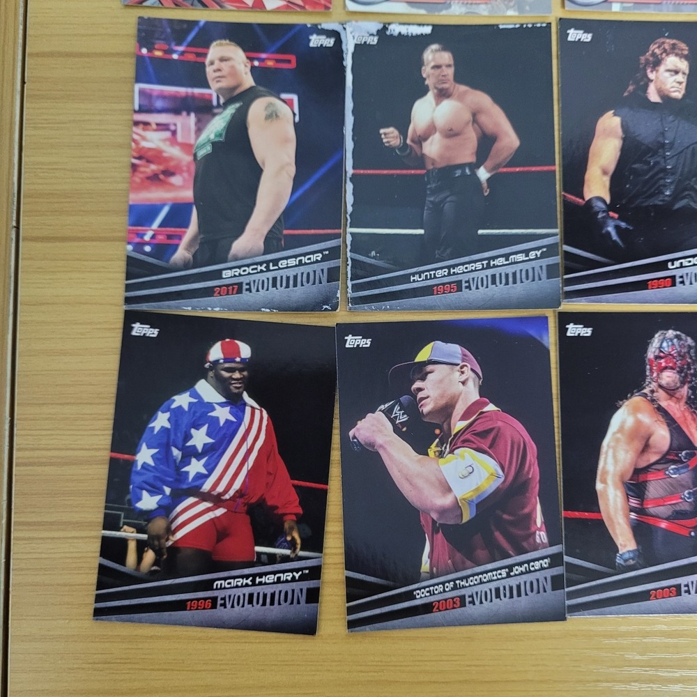 2009 Topps WWE Slam Attax Evolution Trading Card Lot Bundle The Rock - Picture 2 of 12